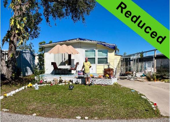 Venice, FL Mobile Home for Sale located at 909 Kenoma Bay Indies